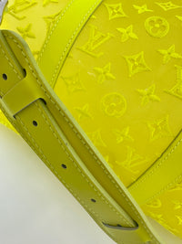 Keepall Bandouliere 50 Monogram See Through Mesh Neon Bag