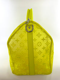 Keepall Bandouliere 50 Monogram See Through Mesh Neon Bag