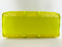 Keepall Bandouliere 50 Monogram See Through Mesh Neon Bag