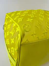 Keepall Bandouliere 50 Monogram See Through Mesh Neon Bag