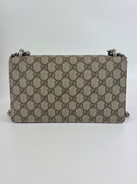 Dionysus Small GG Coated Canvas Crystal Embellished Metal Shoulder Bag