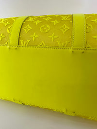 Keepall Bandouliere 50 Monogram See Through Mesh Neon Bag