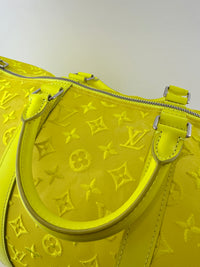 Keepall Bandouliere 50 Monogram See Through Mesh Neon Bag