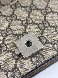Dionysus Small GG Coated Canvas Crystal Embellished Metal Shoulder Bag