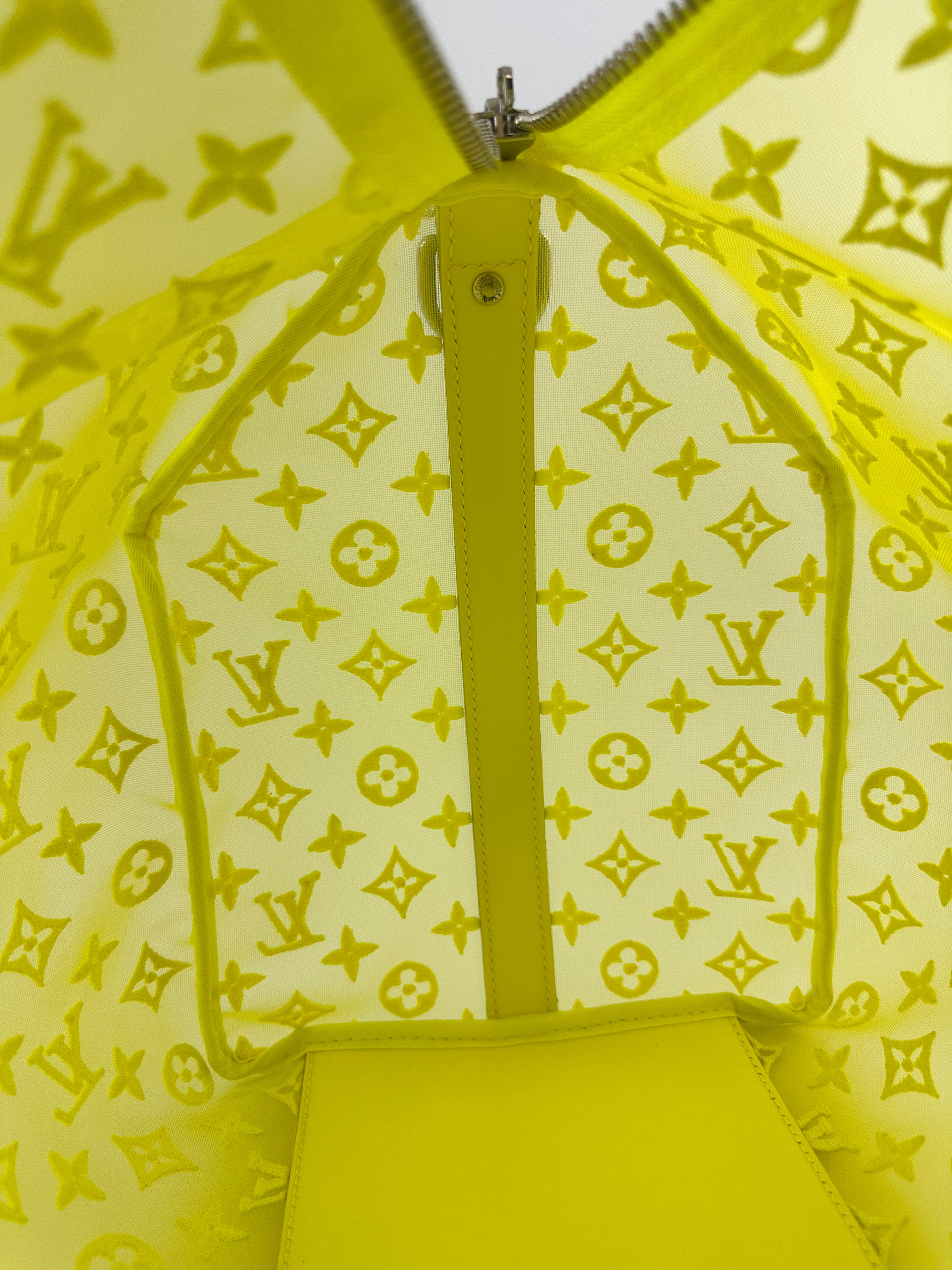 Keepall Bandouliere 50 Monogram See Through Mesh Neon Bag