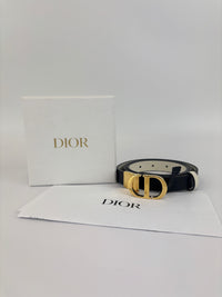 30 Montaigne Reversible Belt Black Size 85