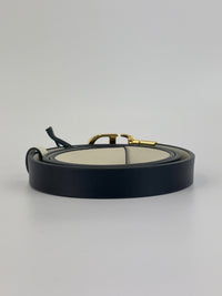 30 Montaigne Reversible Belt Black Size 85