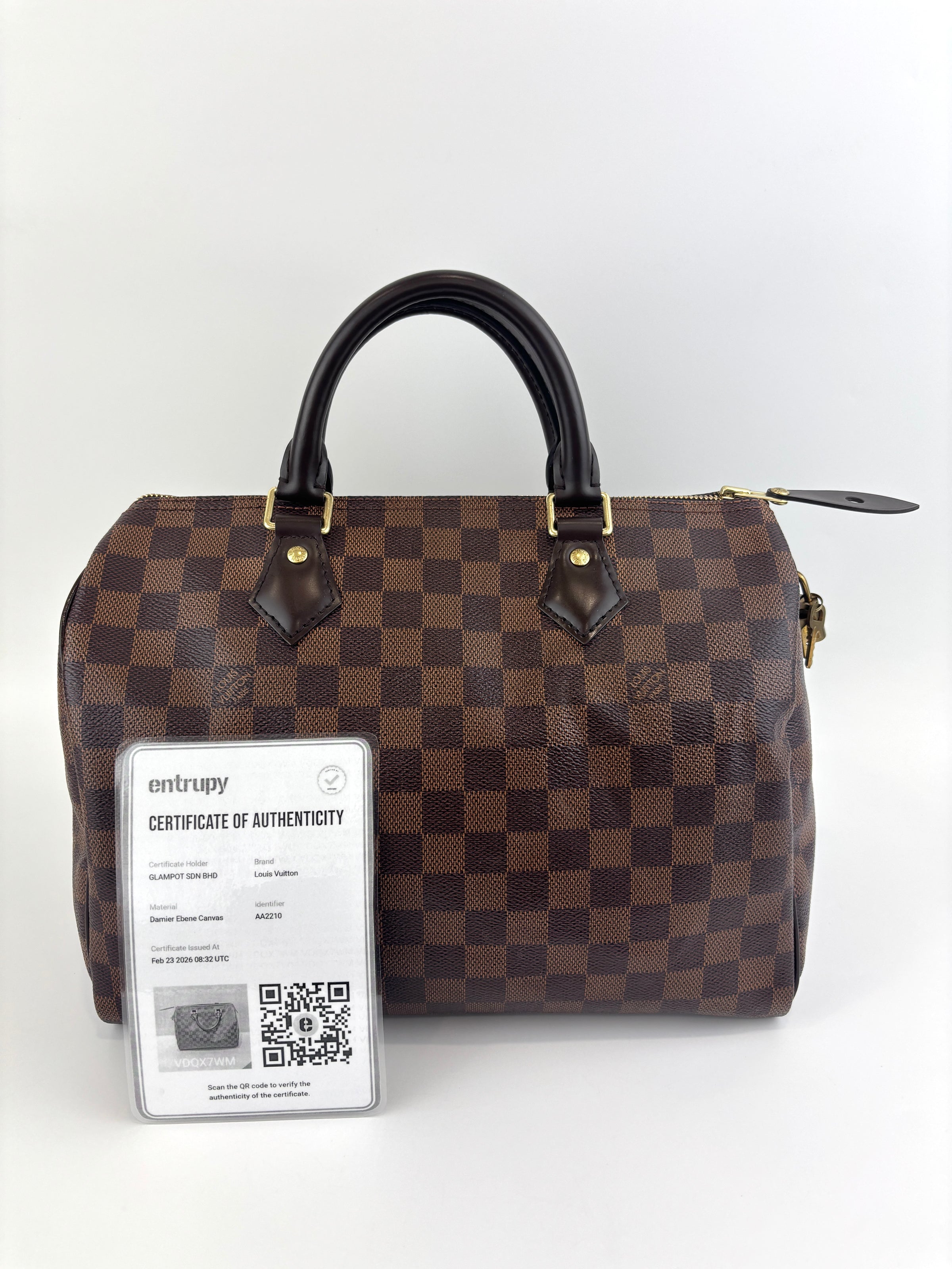 Speedy 30 Damier Ebene - Glampot