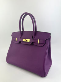 Birkin 30 Anemone Epsom Leather GHW