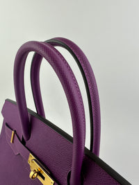 Birkin 30 Anemone Epsom Leather GHW