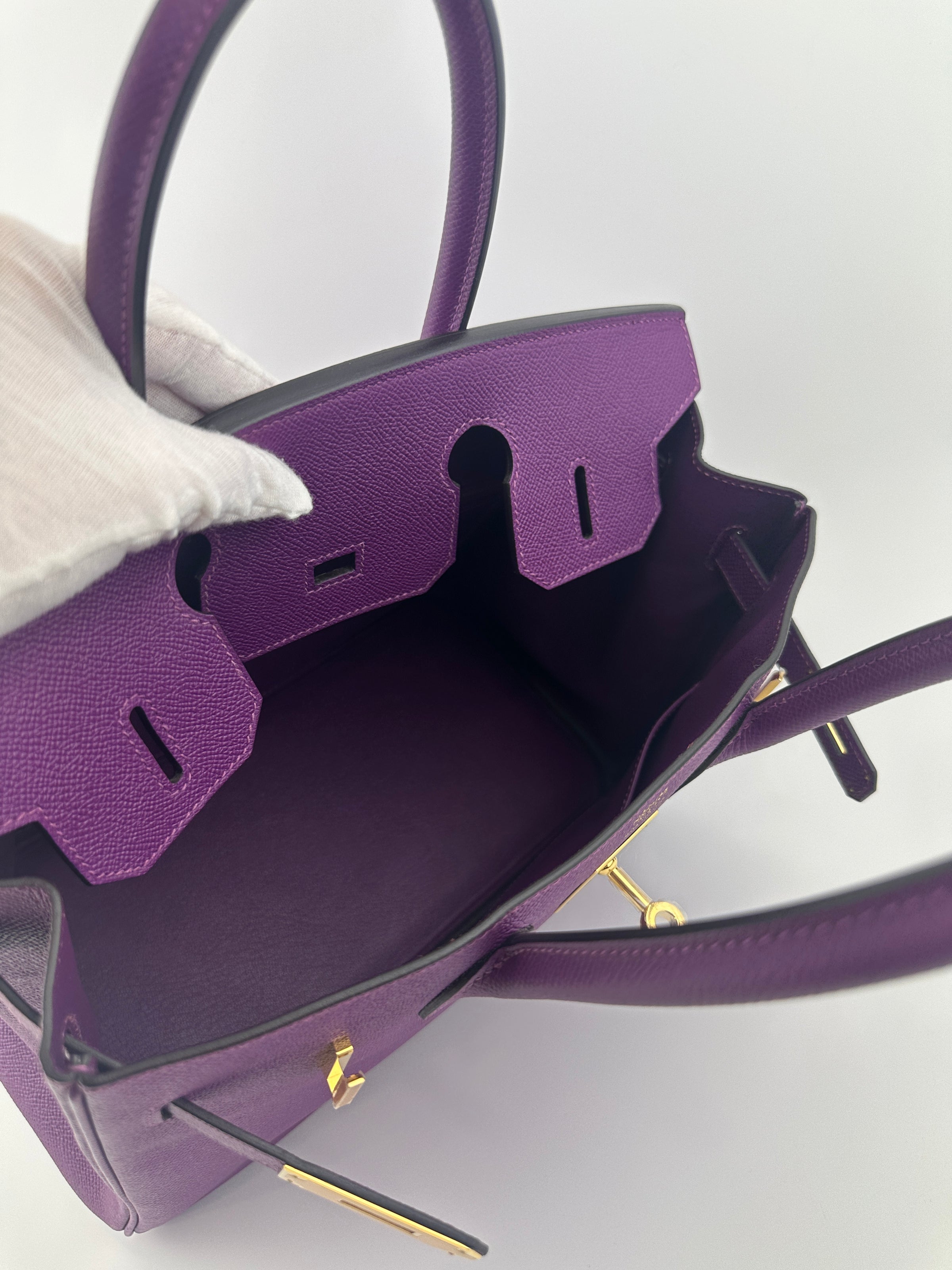 Birkin 30 Anemone Epsom Leather GHW