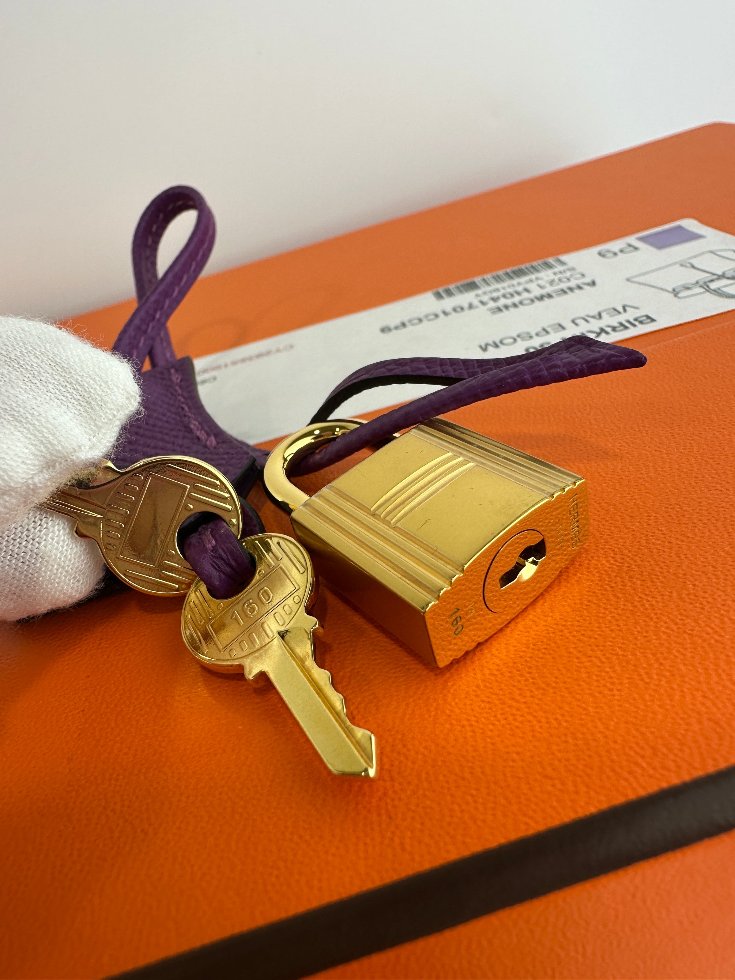 Birkin 30 Anemone Epsom Leather GHW