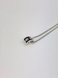 Mini Pop H Necklace Noir PHW