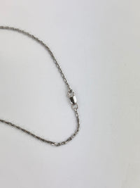 Mini Pop H Necklace Noir PHW