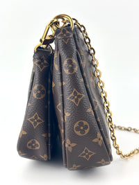Multi Pochette Monogram Canvas Khaki