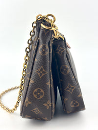 Multi Pochette Monogram Canvas Khaki