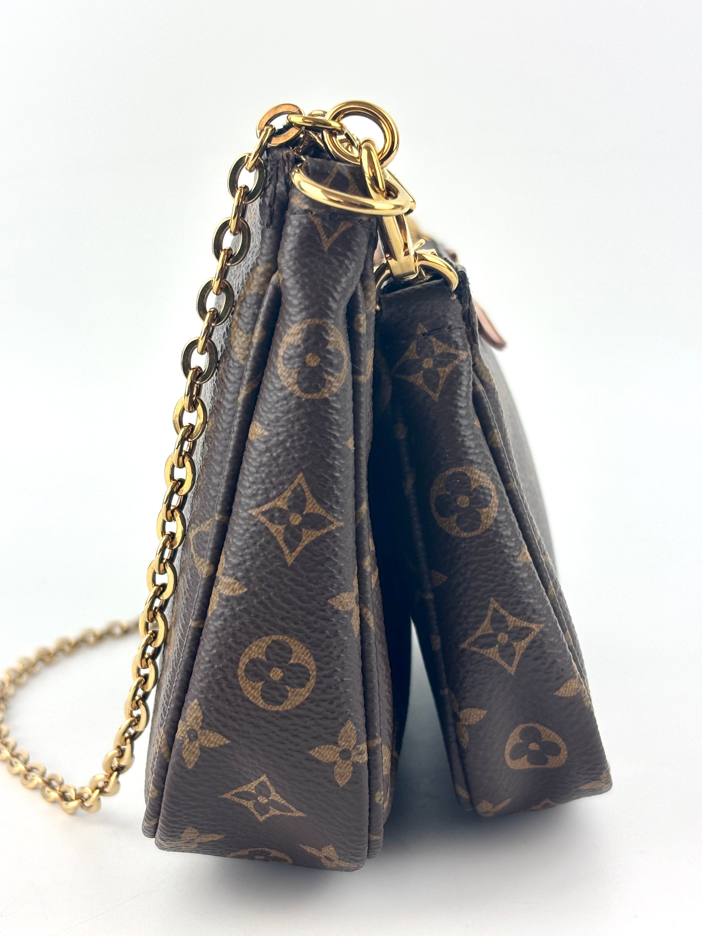 Multi Pochette Monogram Canvas Khaki