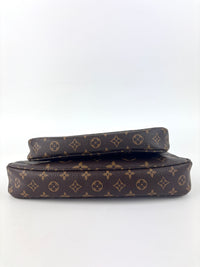 Multi Pochette Monogram Canvas Khaki