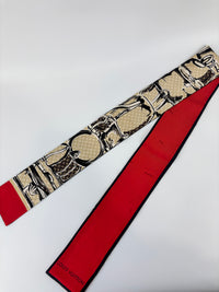 Monogram Trunks Silk Bandeau Scarf