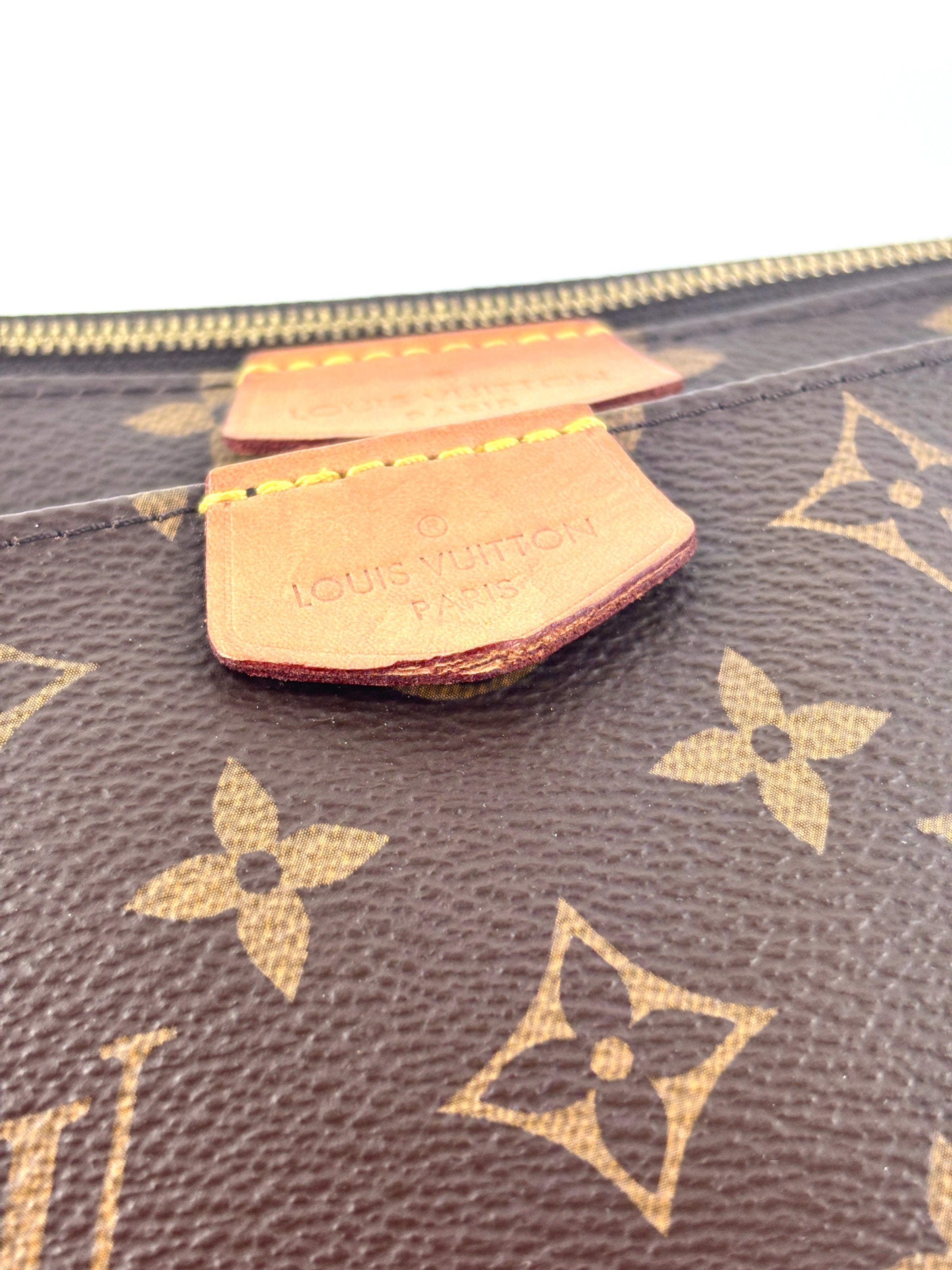 Multi Pochette Monogram Canvas Khaki