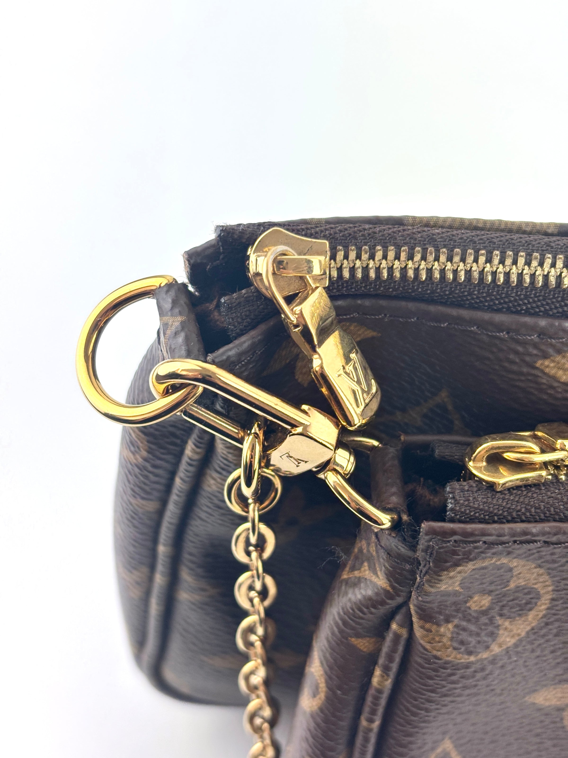 Multi Pochette Monogram Canvas Khaki