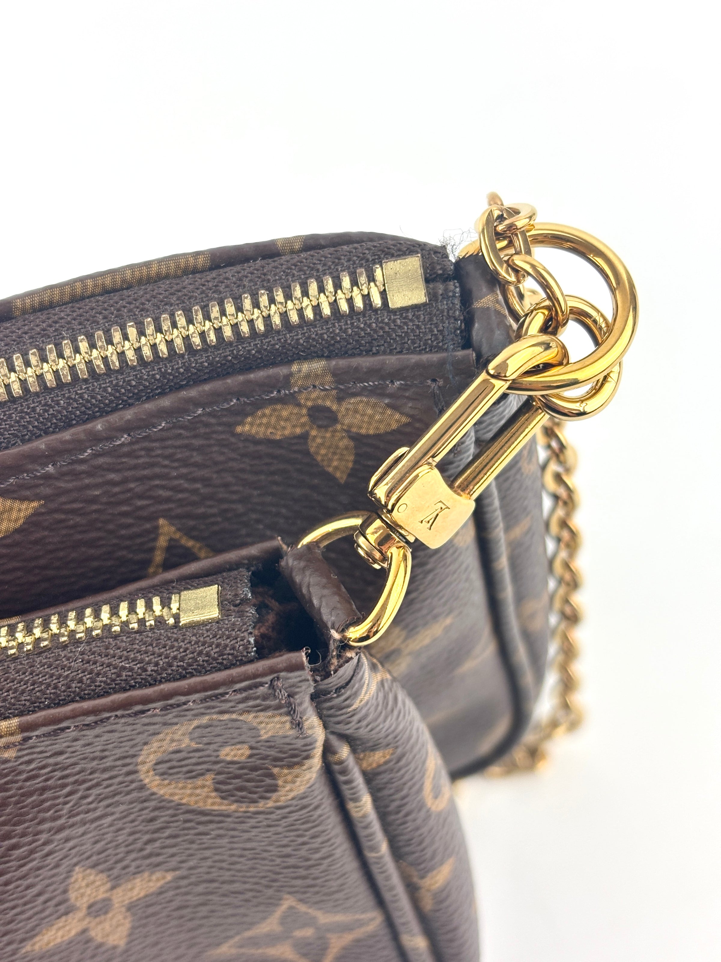 Multi Pochette Monogram Canvas Khaki