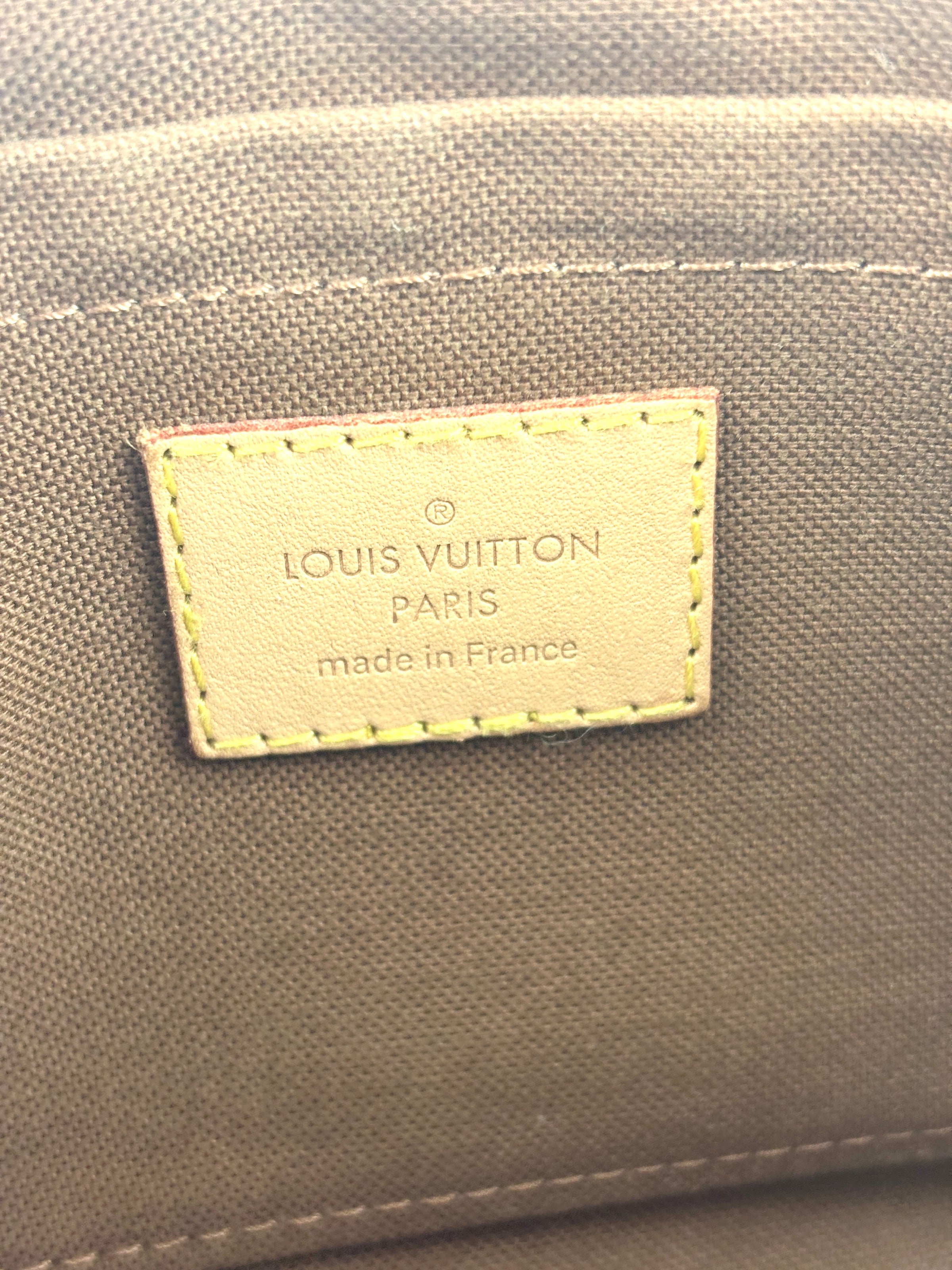 Multi Pochette Monogram Canvas Khaki