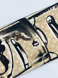 Monogram Trunks Silk Bandeau Scarf