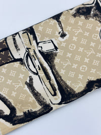 Monogram Trunks Silk Bandeau Scarf
