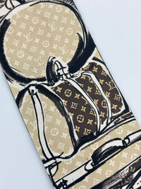 Monogram Trunks Silk Bandeau Scarf