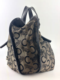 Vintage 2007 C Carriage Canvas Bittersweet Hobo - Glampot