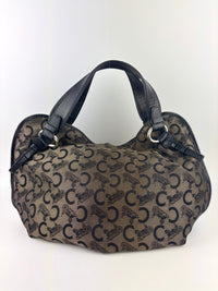 Vintage 2007 C Carriage Canvas Bittersweet Hobo - Glampot