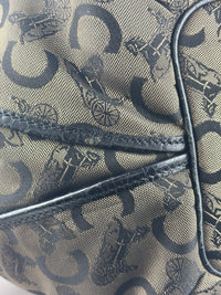 Vintage 2007 C Carriage Canvas Bittersweet Hobo - Glampot