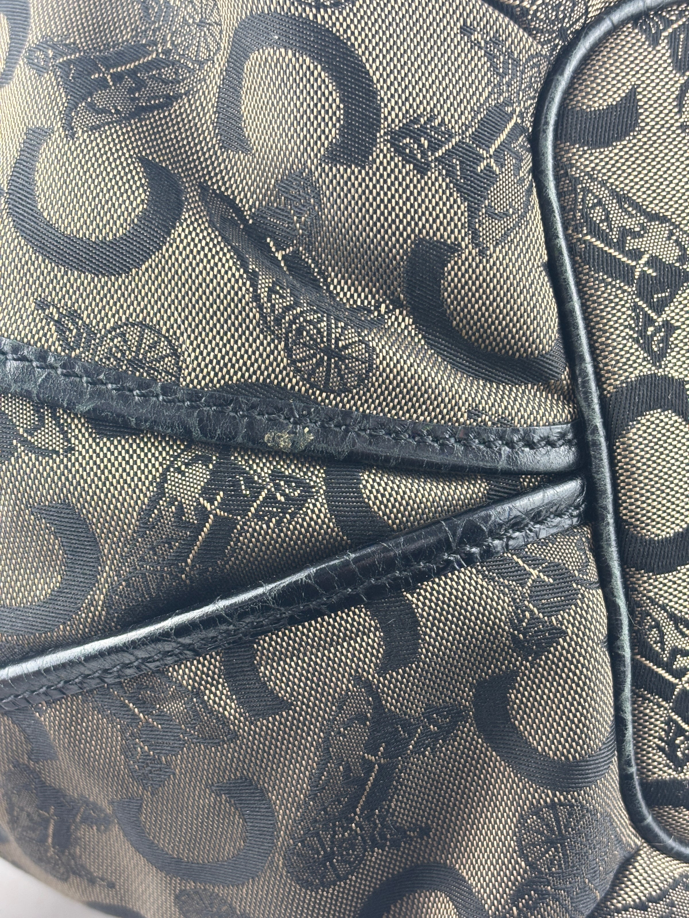 Vintage 2007 C Carriage Canvas Bittersweet Hobo - Glampot