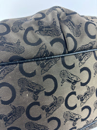 Vintage 2007 C Carriage Canvas Bittersweet Hobo - Glampot