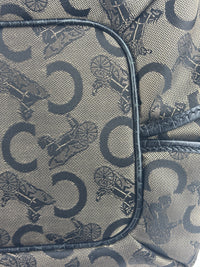 Vintage 2007 C Carriage Canvas Bittersweet Hobo - Glampot