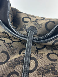 Vintage 2007 C Carriage Canvas Bittersweet Hobo - Glampot
