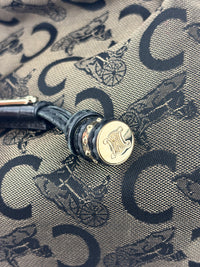 Vintage 2007 C Carriage Canvas Bittersweet Hobo - Glampot