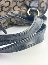 Vintage 2007 C Carriage Canvas Bittersweet Hobo - Glampot