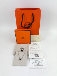 Mini Pop H Necklace Noir PHW