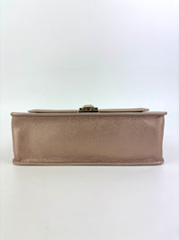 Dixie Mini Crossbody in Metallic Dusty Rose - Glampot