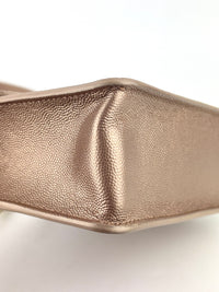 Dixie Mini Crossbody in Metallic Dusty Rose - Glampot