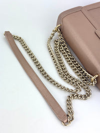 Dixie Mini Crossbody in Metallic Dusty Rose - Glampot