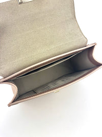 Dixie Mini Crossbody in Metallic Dusty Rose - Glampot