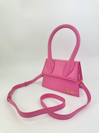Le Chiquito Moyen Neon Pink Bag