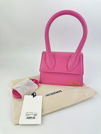 Le Chiquito Moyen Neon Pink Bag