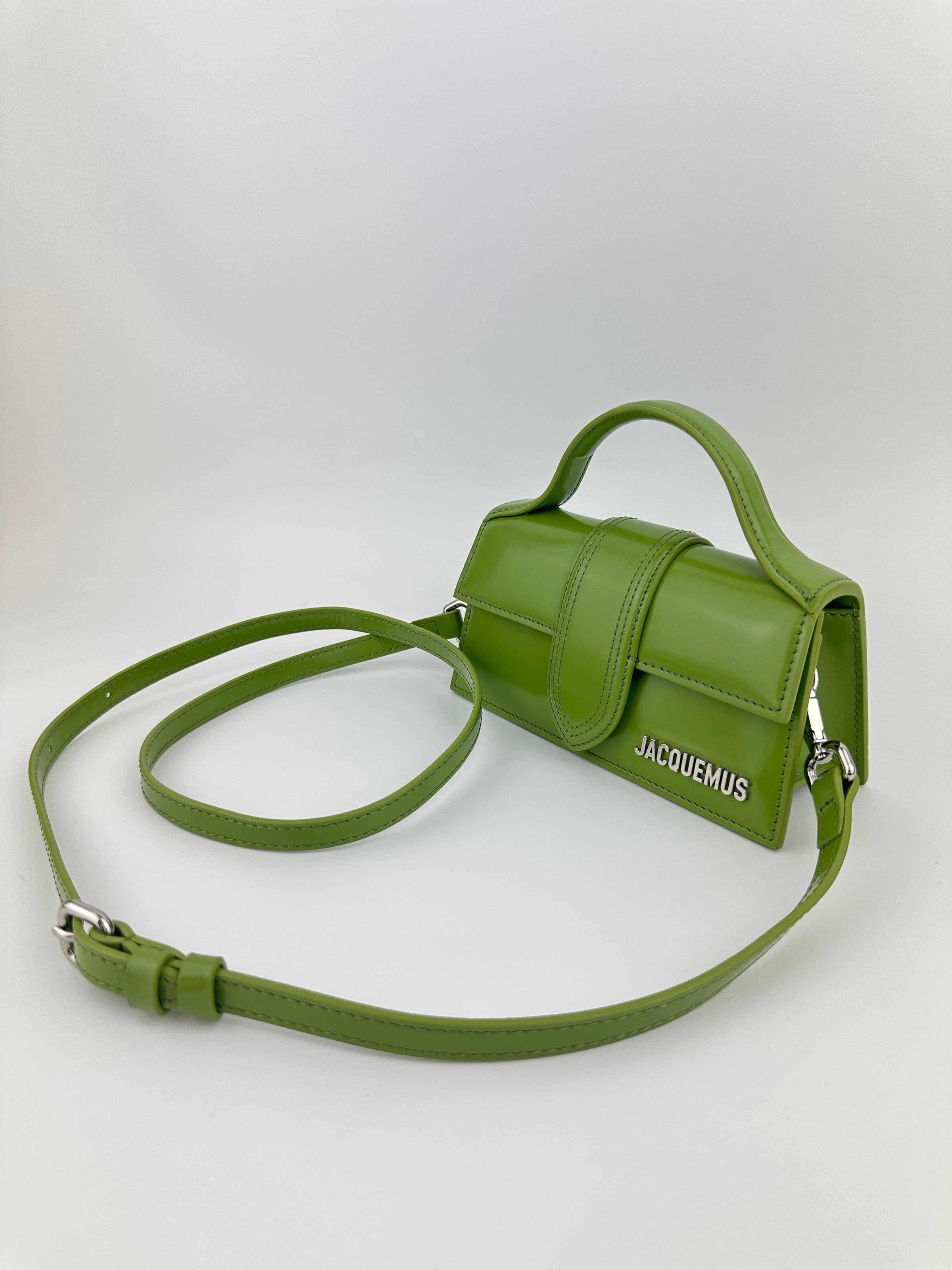 Le Bambino Kiwi Green Bag