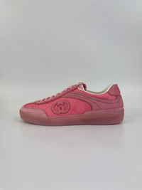 Suede Sweet GG Monogram G75 Sneakers Butterfly Pink Size 38.5