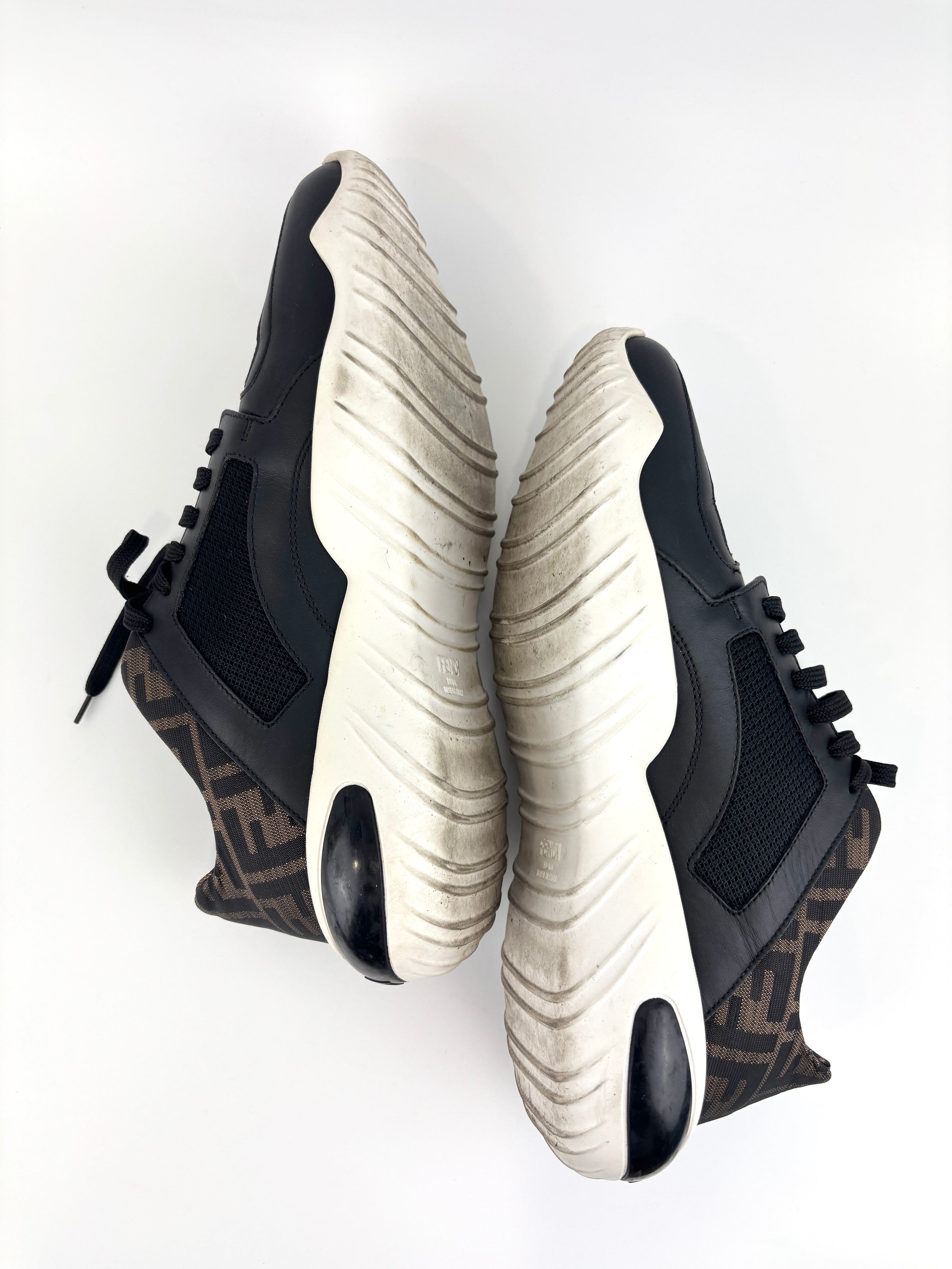 Tech Fabric Low Sneakers Size 8