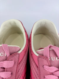 Suede Sweet GG Monogram G75 Sneakers Butterfly Pink Size 38.5